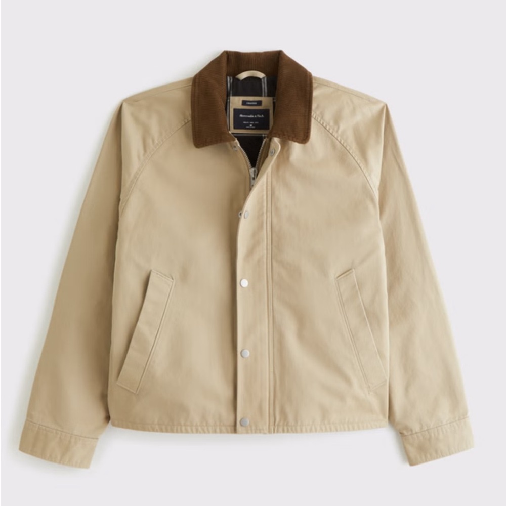 Abercrombie Lightweight Barn Jacket New